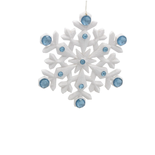 Błyszczące motywy śnieżynek