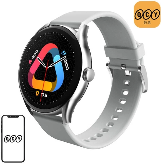 inteligentny zegarek qcy watch gt szary