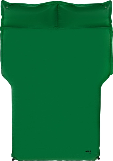 Samopompująca mata do auta NILS Camp zielona