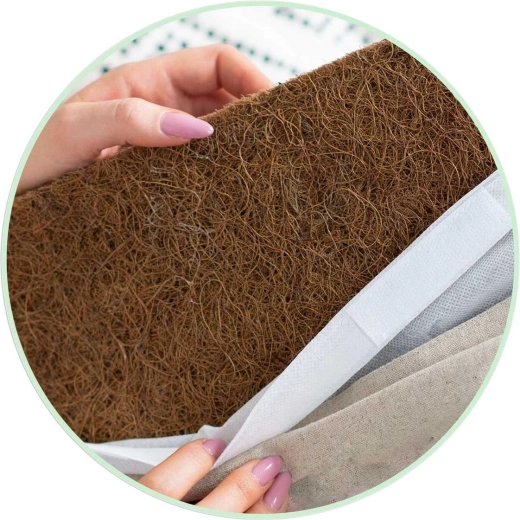 Naturalne wypełnienie z włókna kokosowego