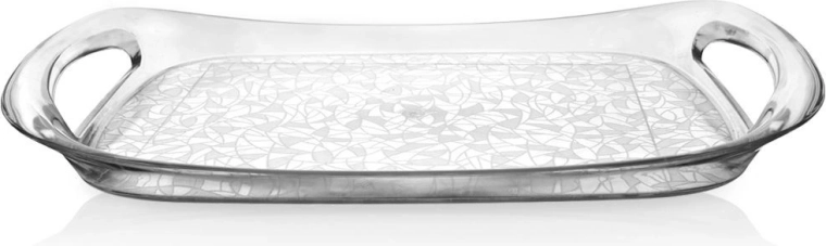 Plastowa taca do serwowania z uchwytami Charisma 46,5 × 30 cm