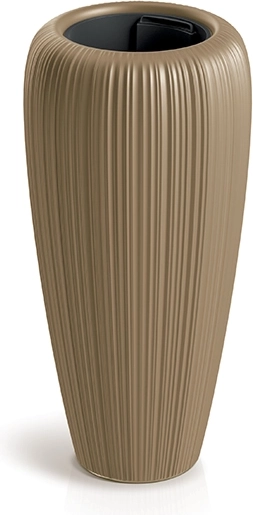 Doniczka Orobo 29 cm, karmelowa