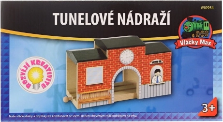 Tunelowa stacja kolejowa Vláčky Max