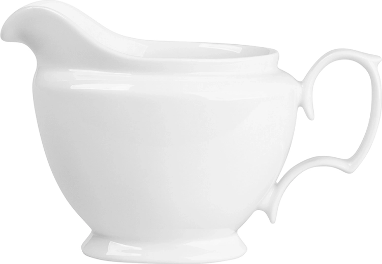 MariaPaula Klasyka biały porcelanowy sosjerka 400 ml
