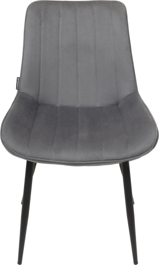 Miękki welur z eleganckimi przeszyciami