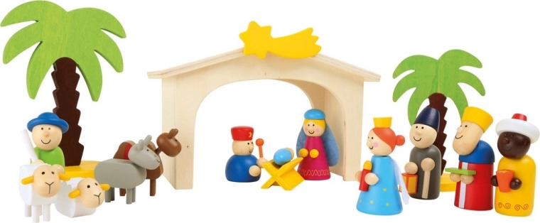 Drewniana szopka dla dzieci small foot