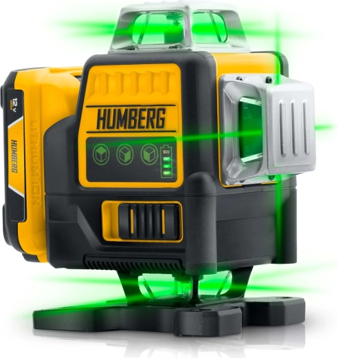 Zielona wiązka i 16 linii dla maksymalnej widoczności