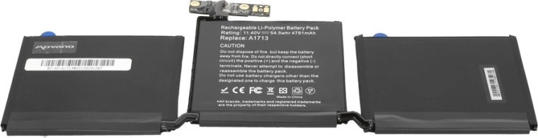 Dokładnie do MacBook Pro 13" A1708