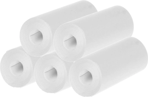Papier dla mini drukarek - Zestaw 5 rolek Izoxis
