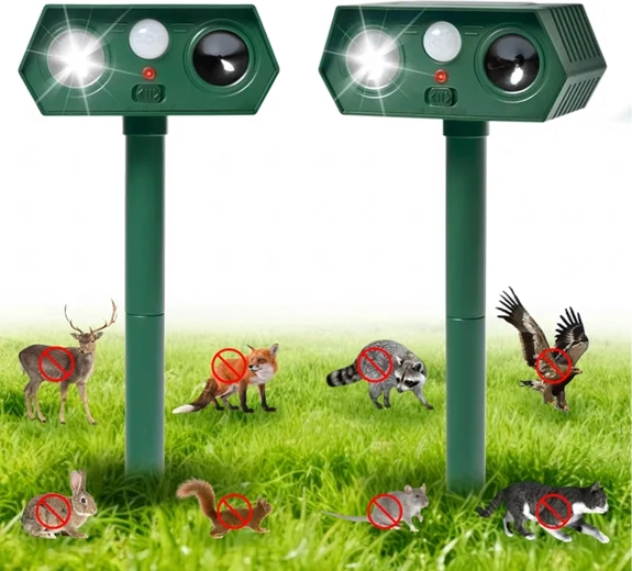 Skuteczne odstraszanie różnych gatunków zwierząt