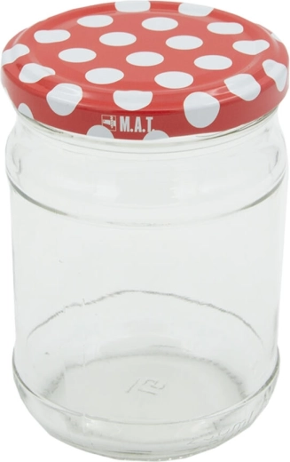 Słoiki do wekowania 250 ml TWIST 66 z pokrywkami Groszek, 10 szt.
