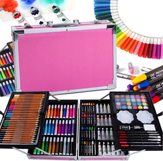 Wszystko w jednym: 145 elementów do rysunku i malarstwa