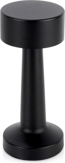 Czarna lampa stołowa LED 21 cm