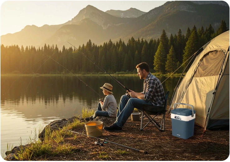 Idealna na kemping, plażę i piknik
