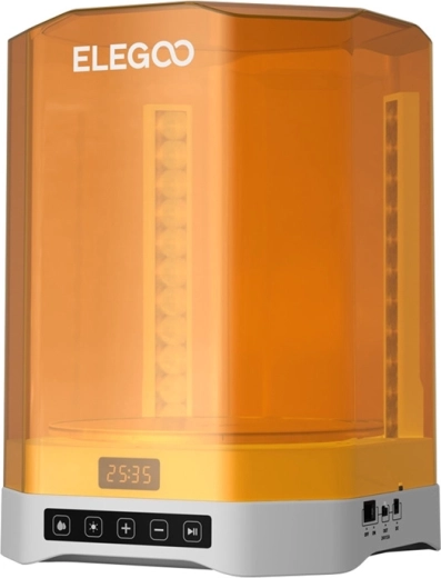 Równomierne utwardzanie UV 360°