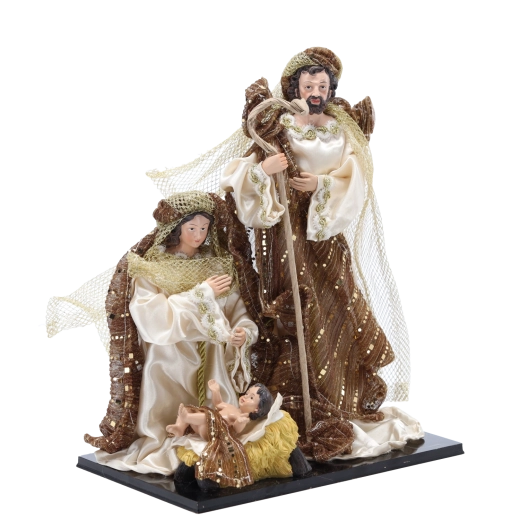 Eleganckie złote akcenty i efekt tekstylnej szaty