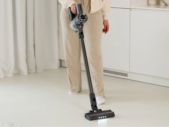 Elektroszczotka 2w1 z oświetleniem LED