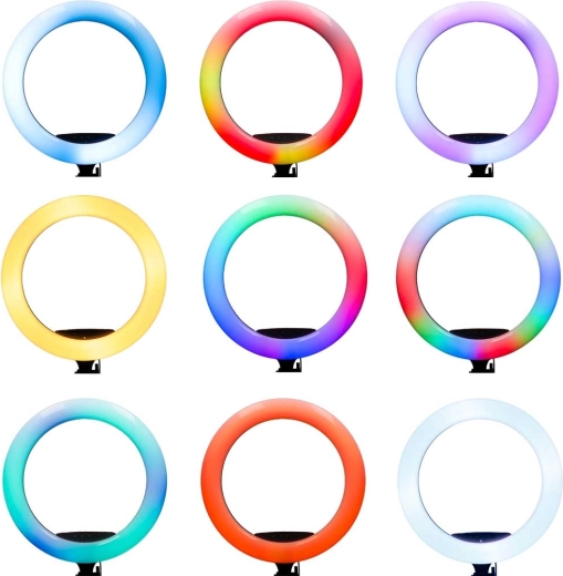 Kolory RGB, biel 2700–7000 K i tryby dynamiczne