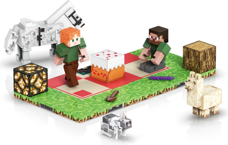 Magnet World 3D magnetyczny zestaw konstrukcyjny Piknik, 44 elementy
