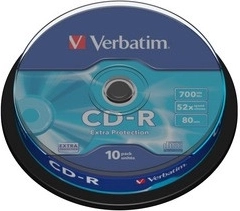 Verbatim CD-R Extra Protection 700 MB 52x - 10 szt.