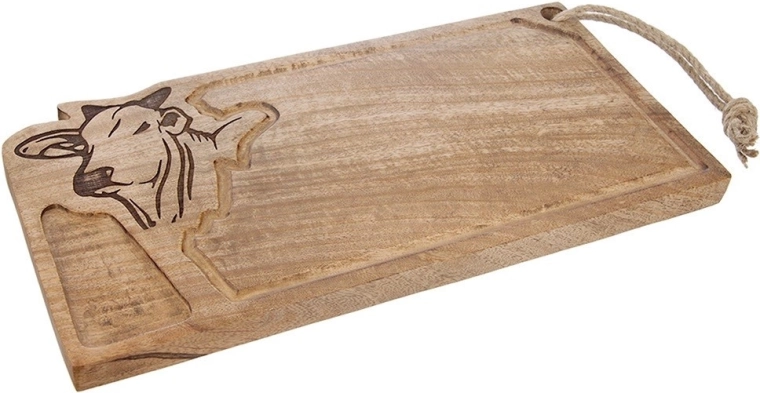 Solidne drewno mango z naturalnym usłojeniem