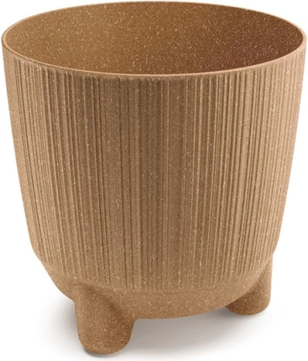 Doniczka Ryfo N Eco Wood 16,8 cm Naturo Eco