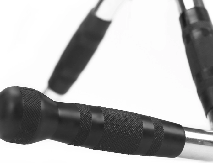 Ergonomiczne, antypoślizgowe uchwyty