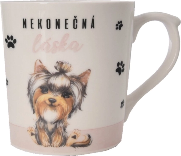 Kubek ceramiczny Nieskończona miłość – pies 550 ml