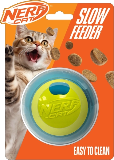 Nerf Cat interaktywny piłeczkowy dozownik smakołyków dla kotów 9 cm