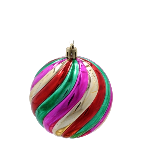 Zabawne prążkowane ornamenty