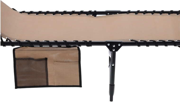 Solidna stalowa rama i elastyczne napięcie tkaniny