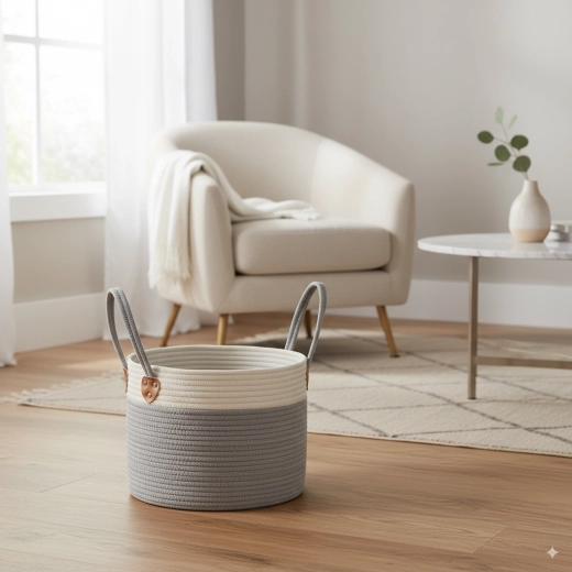 Miękki i wytrzymały materiał chroni zawartość i podłogi