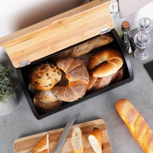 Przestronne wnętrze na różne rodzaje pieczywa