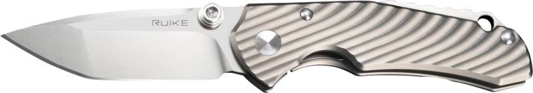 Ruike M671-TZ nóż składany 7 cm, tytan, szary