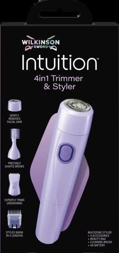 Wilkinson Sword Intuition 4 w 1 Trimmer & Styler – wielofunkcyjny trymer i maszynka do golenia