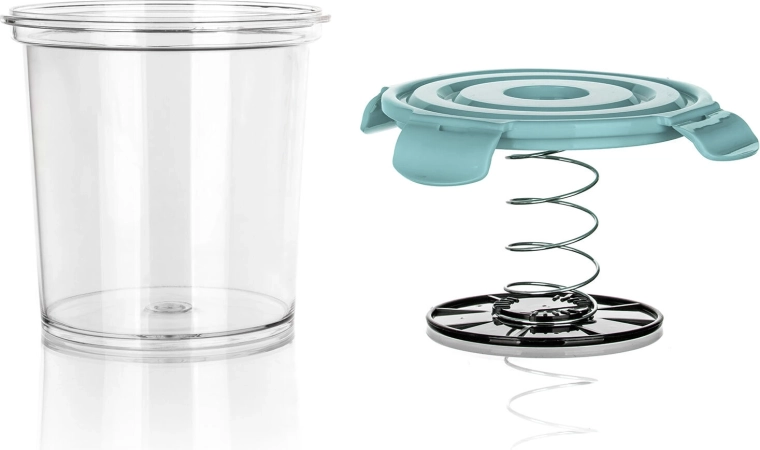 Przejrzyste przechowywanie dzięki przezroczystemu tworzywu