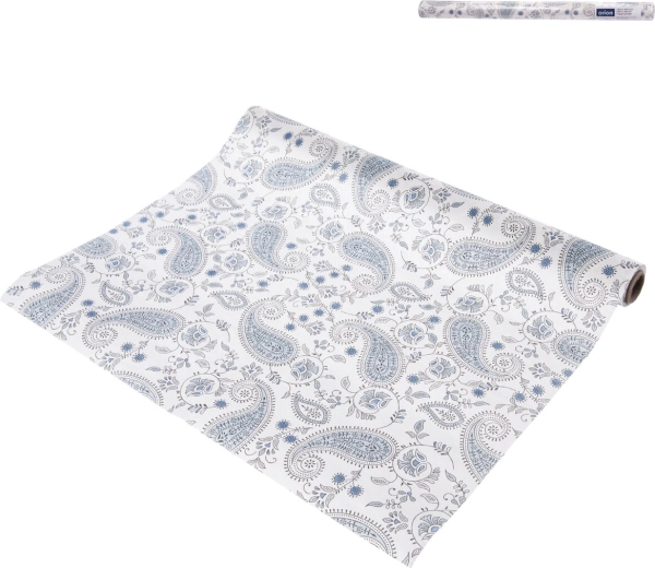 Papierowy bieżnik stołowy ze wzorem kaszmirowym 180 × 40 cm