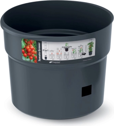 Duża pojemność 18 l dla silnych korzeni