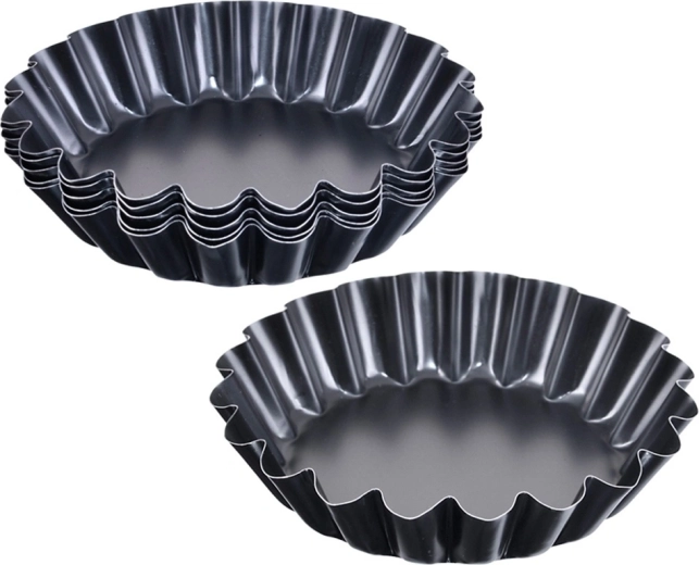 Orion metalowe foremki do tartaletek 11 cm – 6 szt.