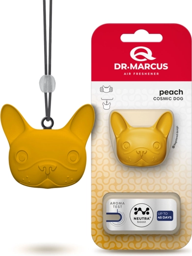 Dr. Marcus Cosmic Dog odświeżacz powietrza do samochodu Brzoskwinia