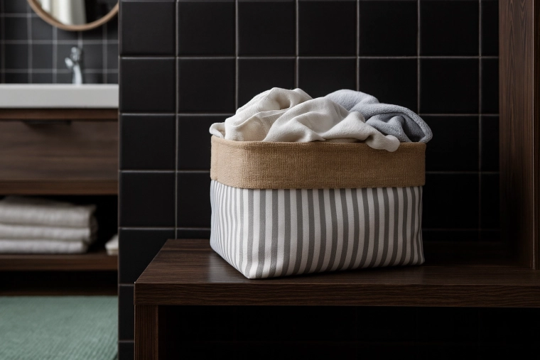 Porządek także w łazience