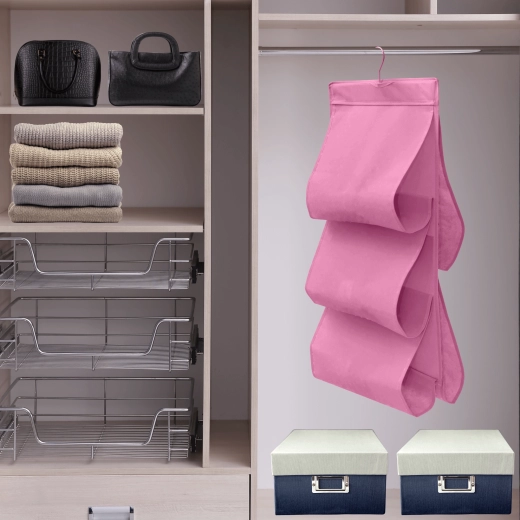 5 pojemnych kieszeni dla maksymalnej przejrzystości