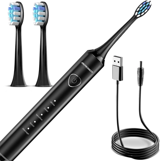 Kompletny zestaw z ładowaniem USB i 2 główkami