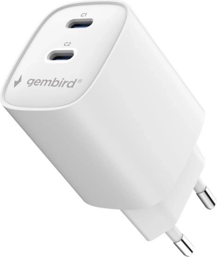 Dwa porty USB‑C do ładowania dwóch urządzeń