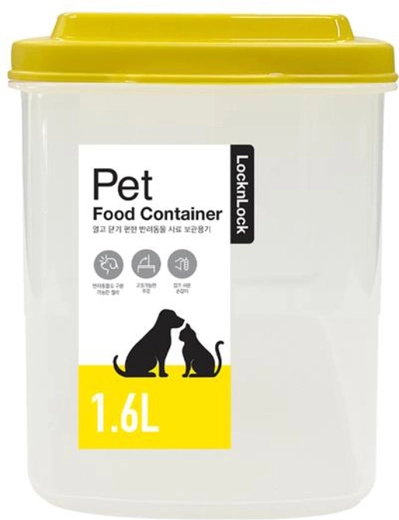 Hermetyczny pojemnik na karmę 1,6 l LOCK PET