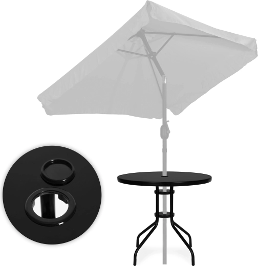 Przygotowany na parasol