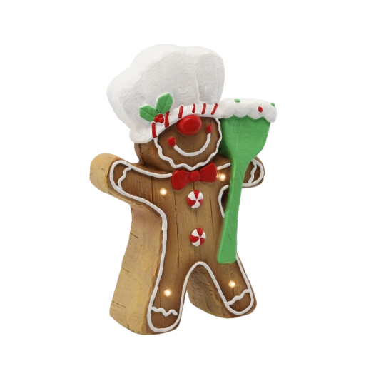 Detaliczne piernikowe wykonanie