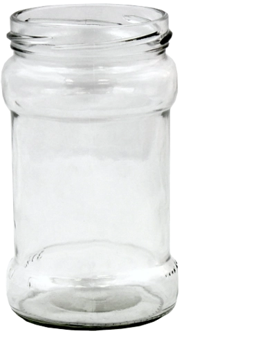 Szklany słoik konserwowy 314 ml z gwintem 66 mm