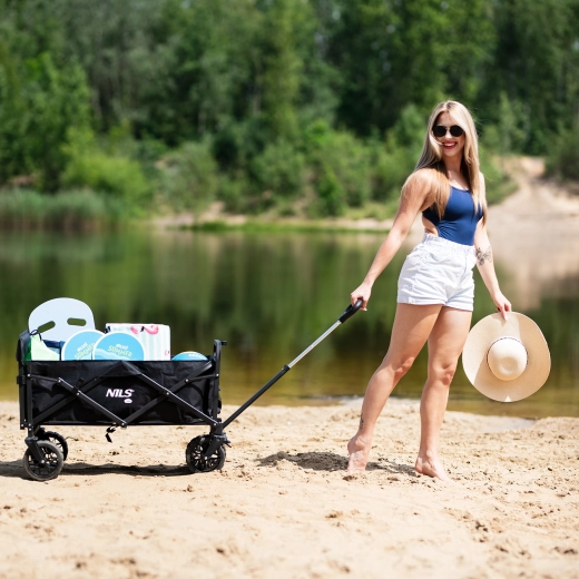 Szybkie składanie, blokada i torba transportowa