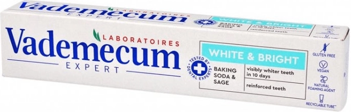 Vademecum Expert White & Bright wybielająca pasta do zębów 75 ml